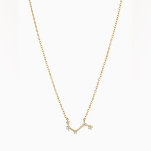 Aries Zodiac Constellation Necklace By Bearfruit NWOT